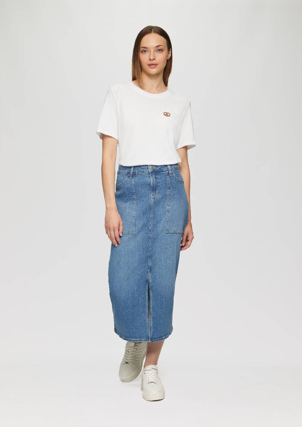 s.Oliver T-Shirt mit Frontprint und Glitzer-Detail JETZT KAUFEN