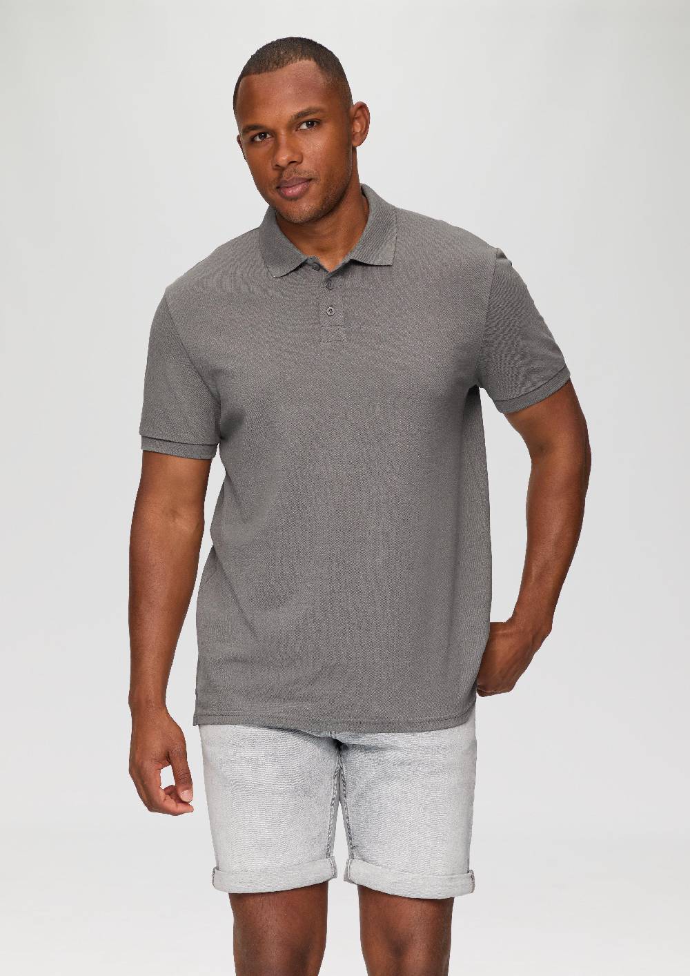 s.Oliver Poloshirt mit Piquéstruktur Kostenloser Versand international