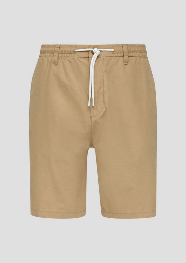 s.Oliver Chino-Shorts im Relaxed Fit mit Elastikbund zollfrei