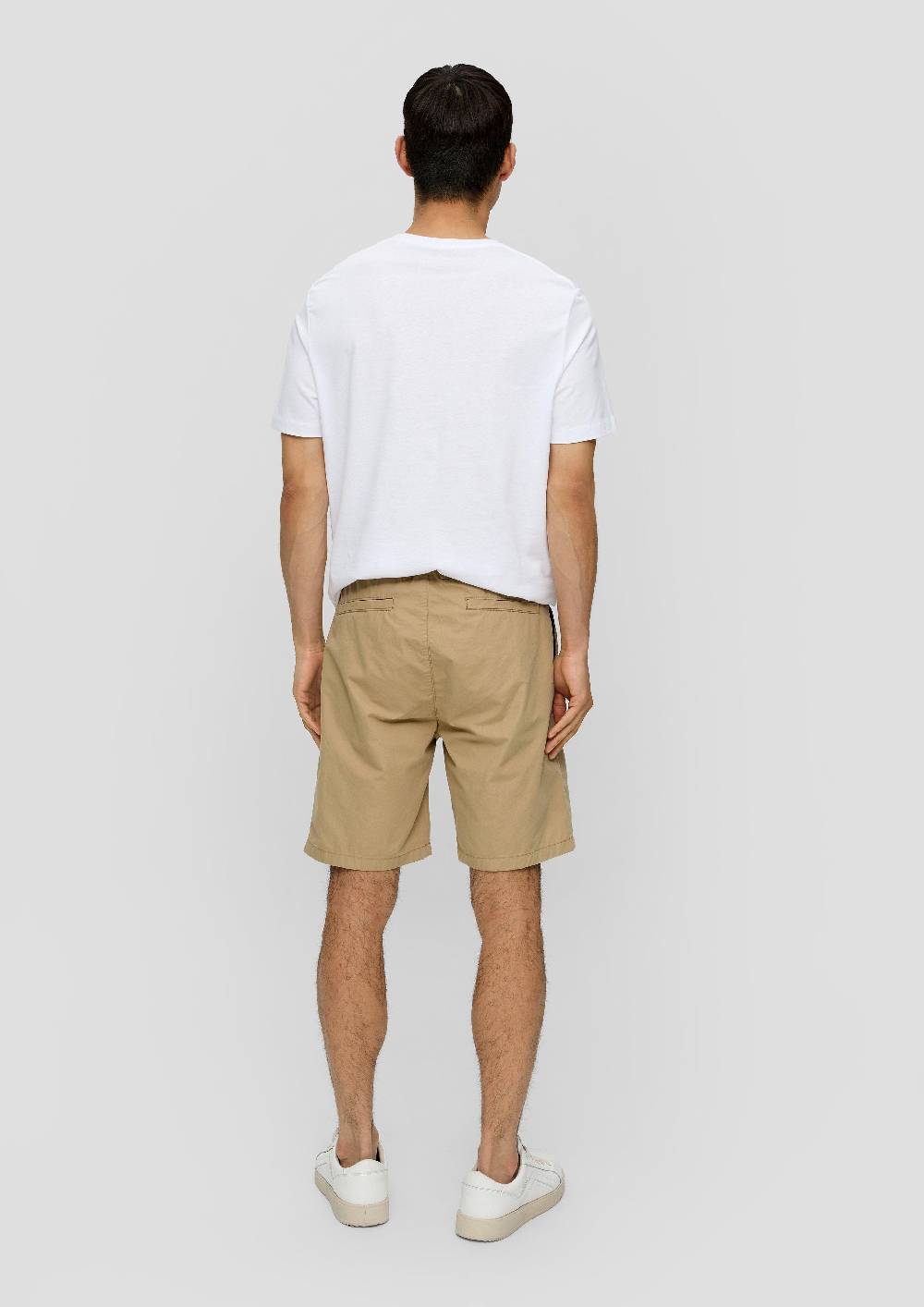 s.Oliver Chino-Shorts im Relaxed Fit mit Elastikbund zollfrei