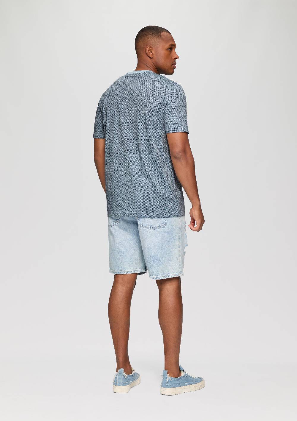 s.Oliver T-Shirt mit All-over-Print 2025