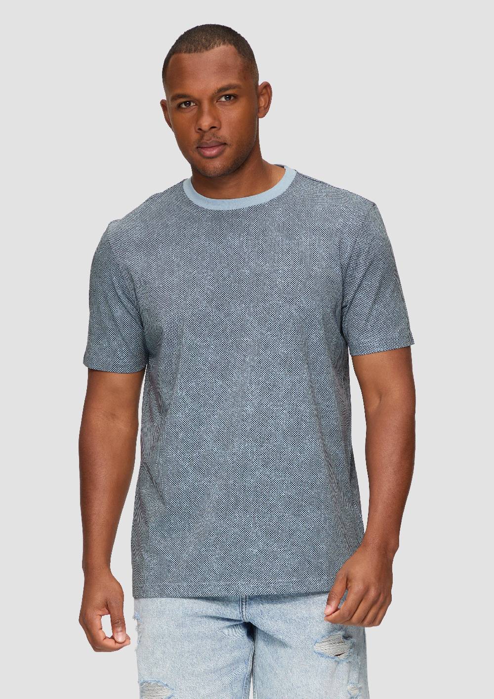 s.Oliver T-Shirt mit All-over-Print 2025