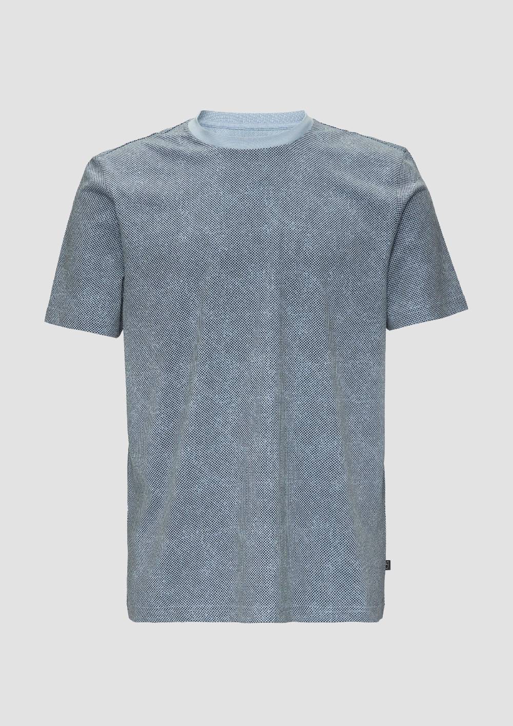 s.Oliver T-Shirt mit All-over-Print 2025