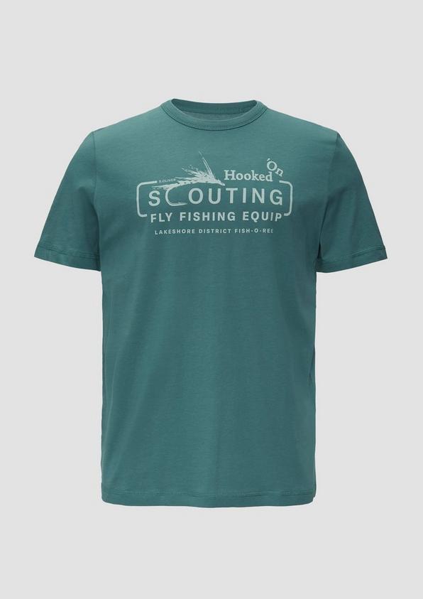 s.Oliver Baumwollshirt mit Frontprint Angebote