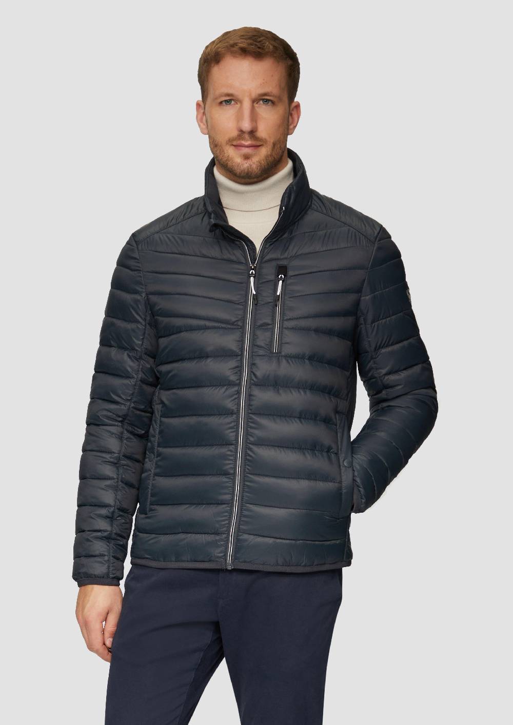 s.Oliver Leicht wattierte Steppjacke aus recyceltem Polyester Schlussverkauf