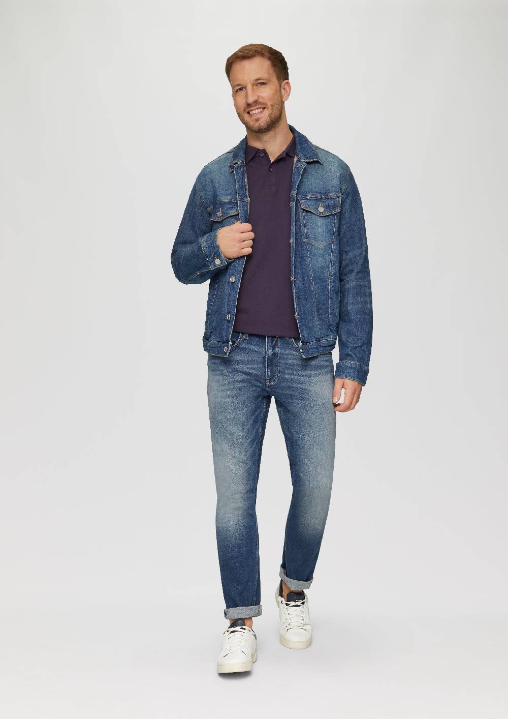 s.Oliver Poloshirt aus Baumwollpiqué Rabatt