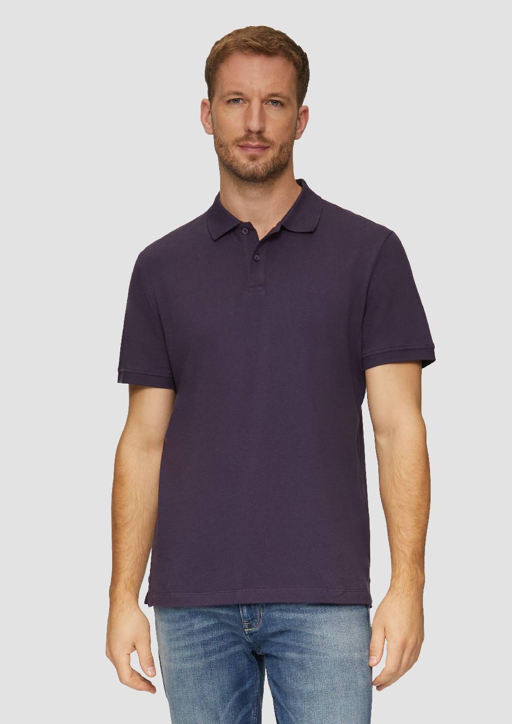 s.Oliver Poloshirt aus Baumwollpiqué Rabatt