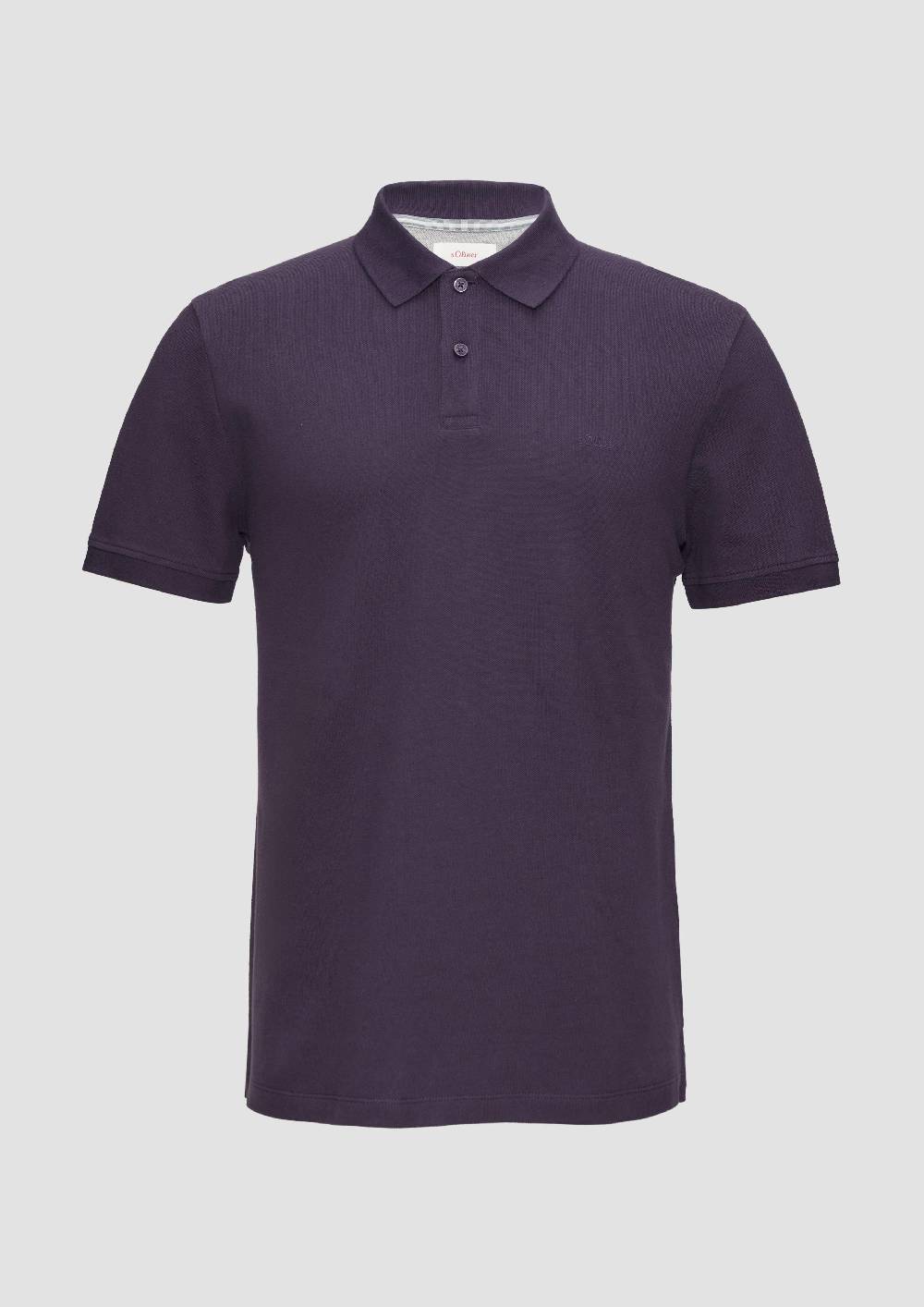 s.Oliver Poloshirt aus Baumwollpiqué Rabatt