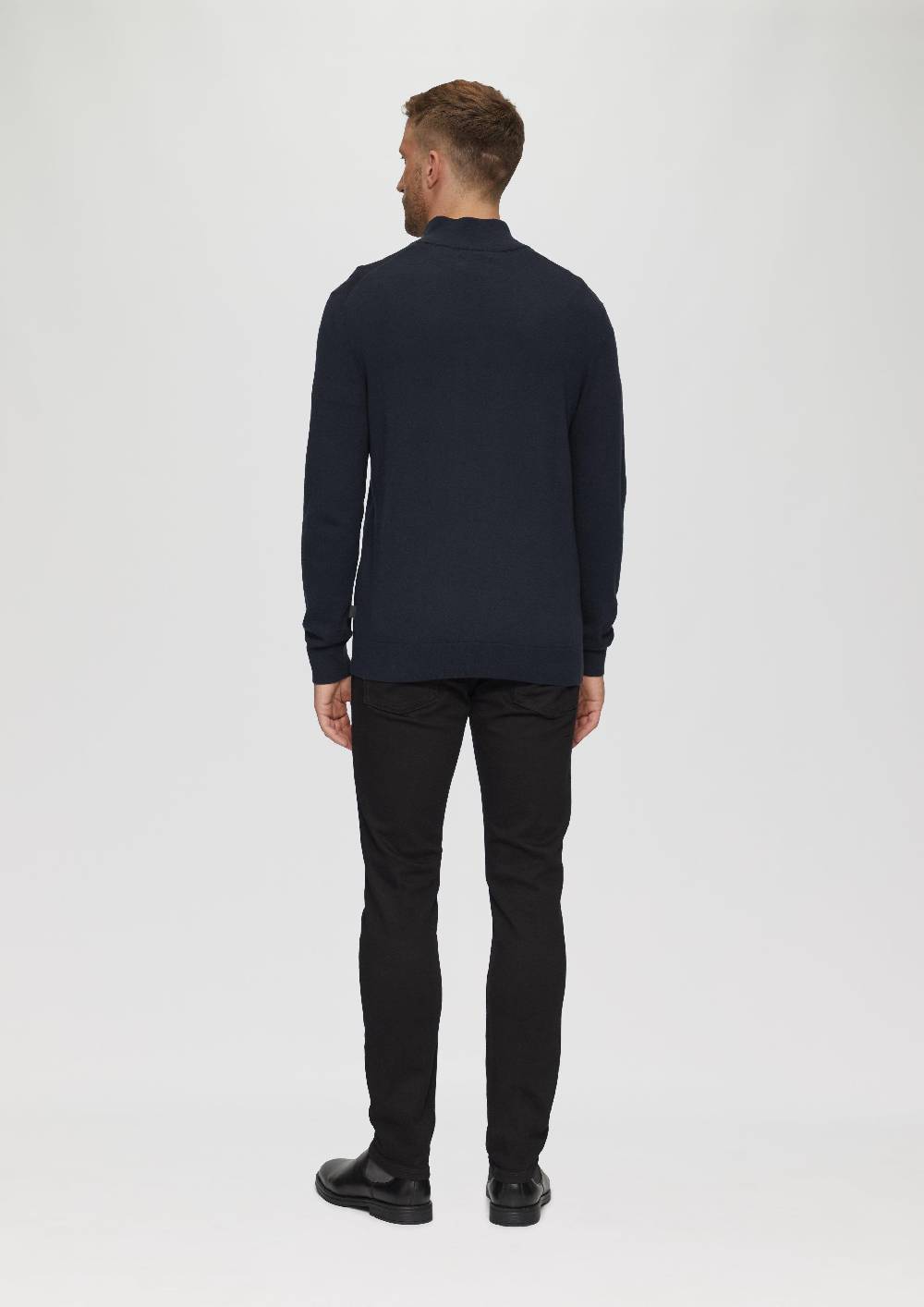 s.Oliver Strickpullover mit Stehkragen Flash Sale