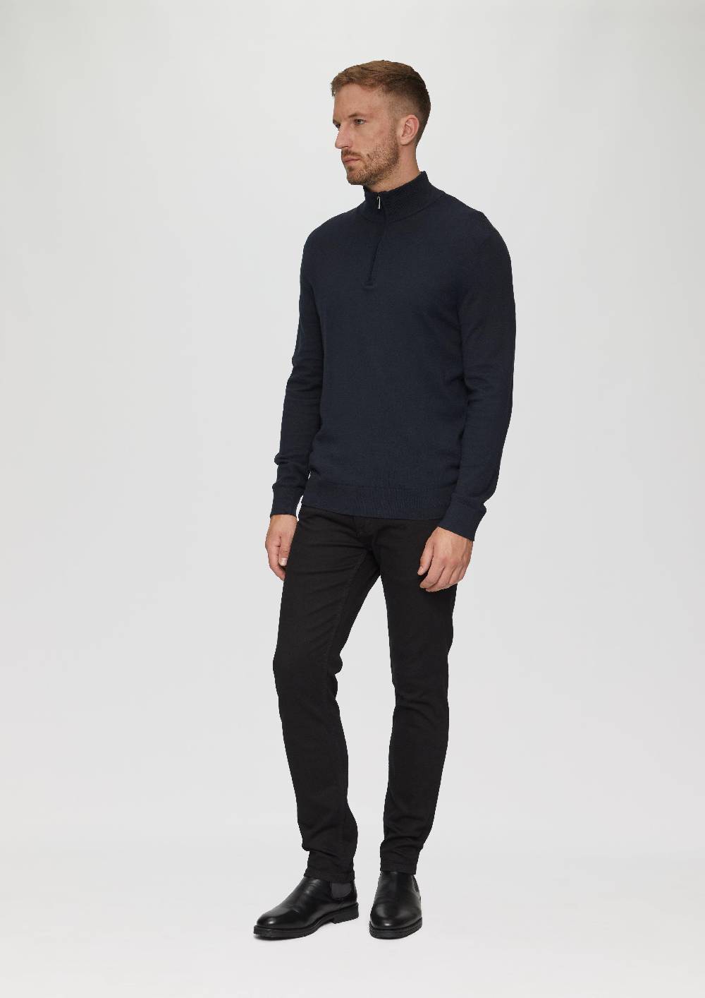 s.Oliver Strickpullover mit Stehkragen Flash Sale