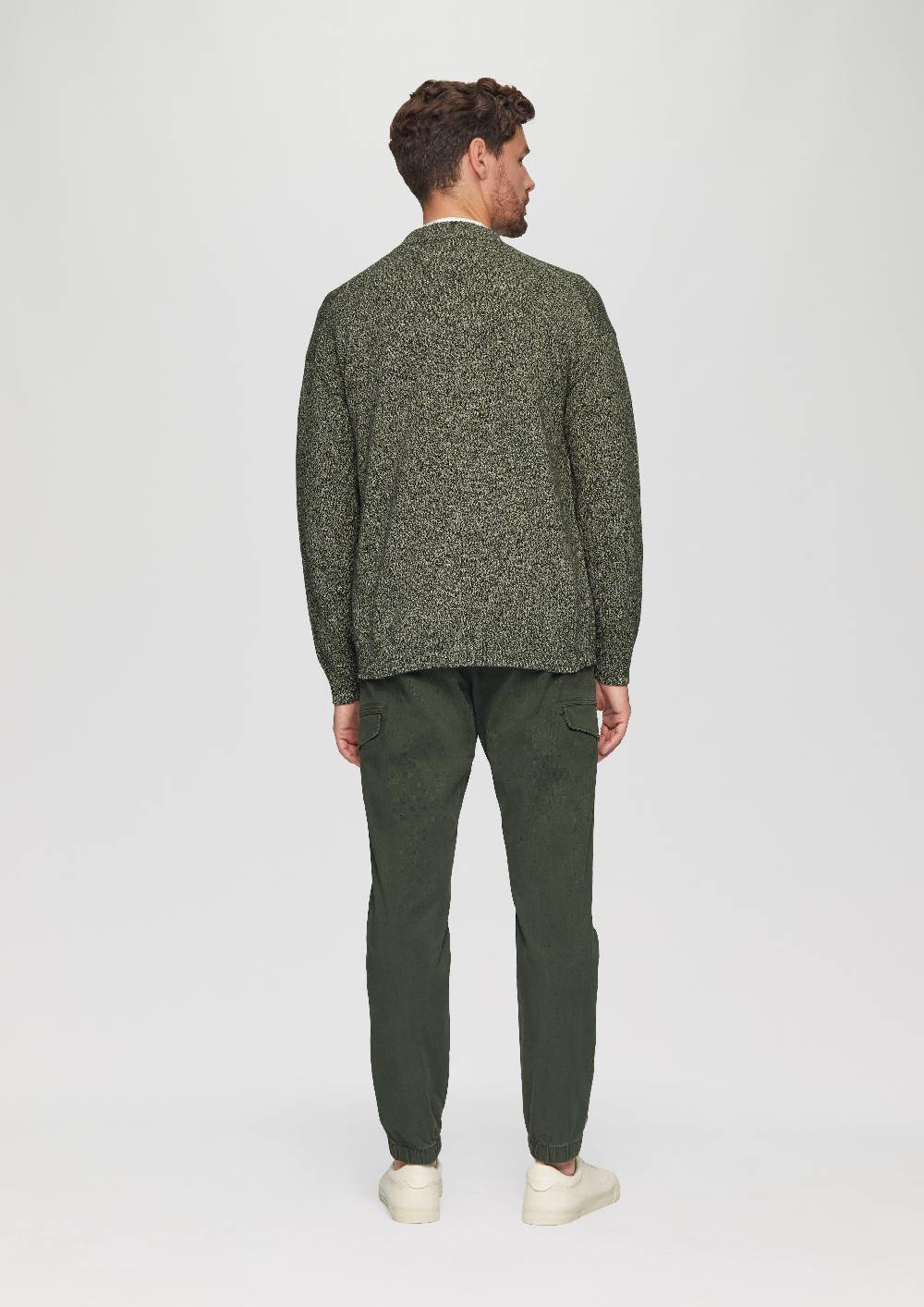 s.Oliver Strickcardigan mit V-Ausschnitt in Bicolor-Optik Black Friday
