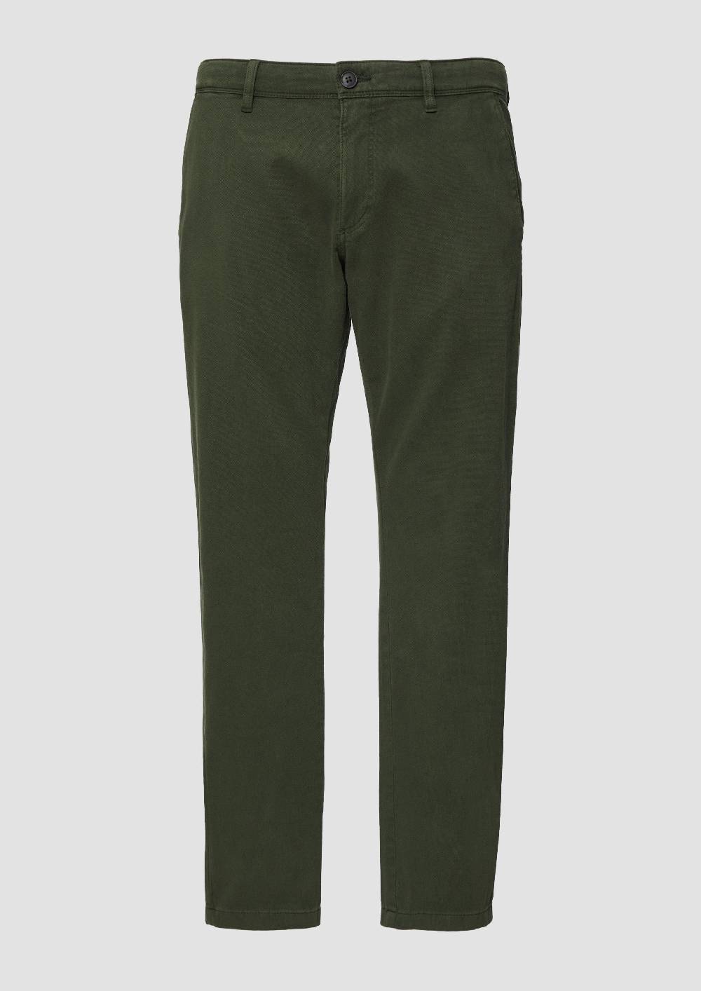 s.Oliver Regular Fit: Strukturierte Chino aus Baumwollstretch Cyber Monday