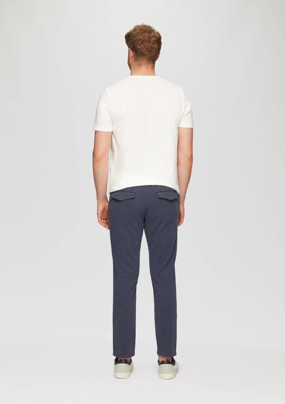 s.Oliver Regular Fit: Strukturierte Chino aus Baumwollstretch Weihnachtsangebot