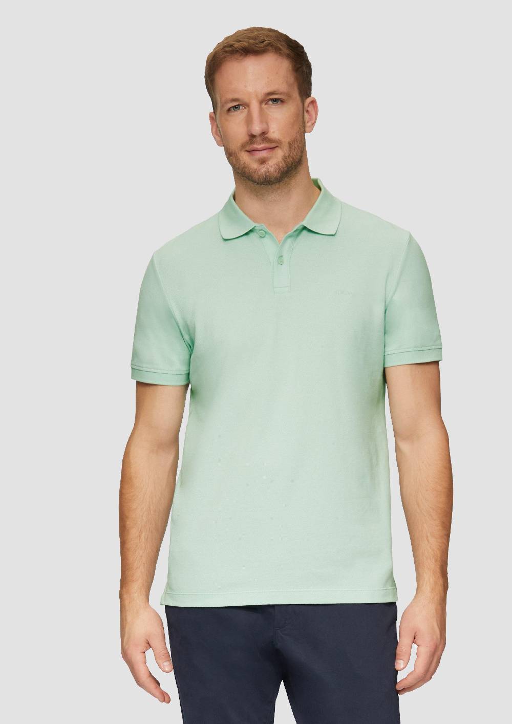 s.Oliver Poloshirt aus Baumwollpiqué Osterangebot