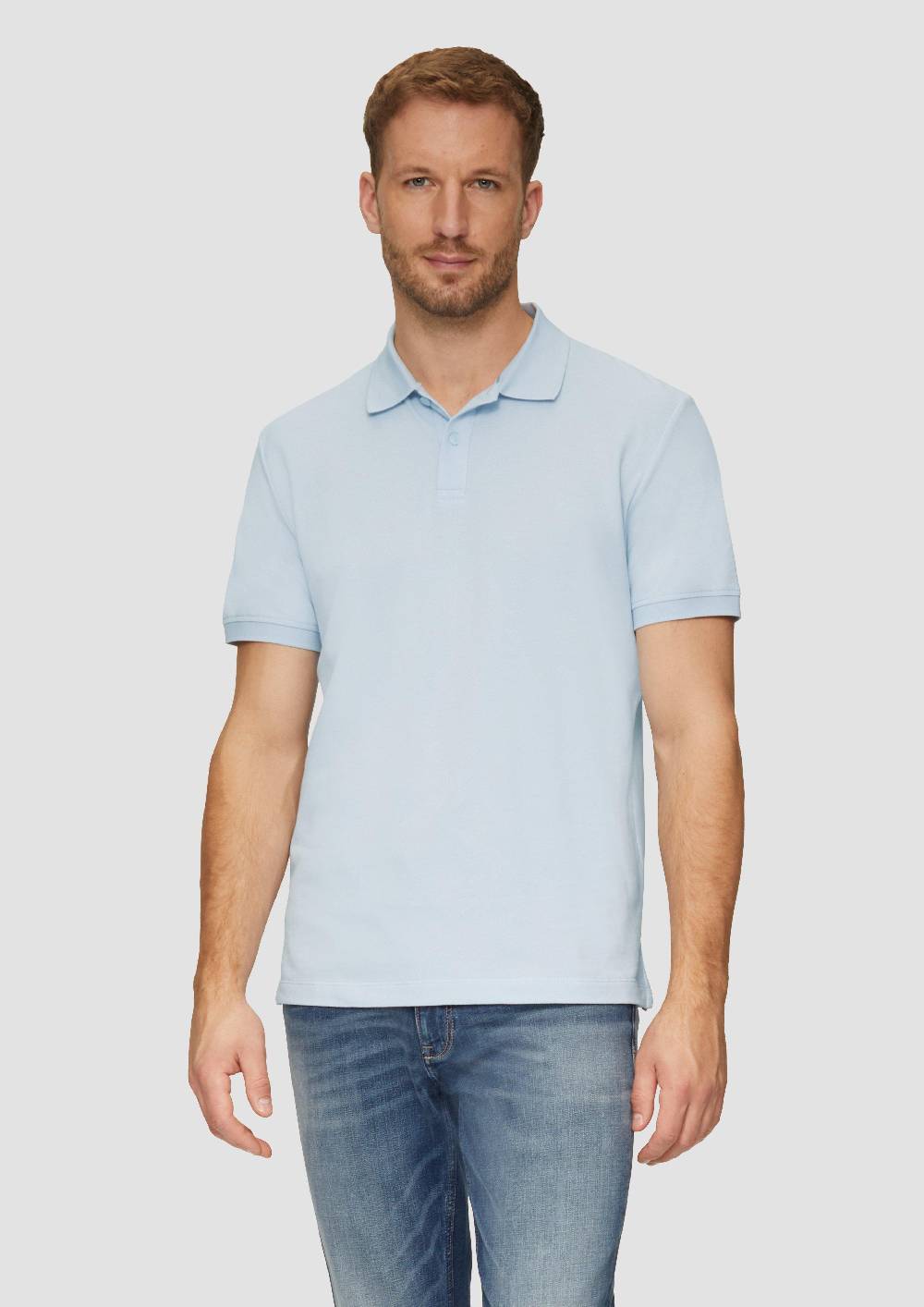 s.Oliver Poloshirt aus Baumwollpiqué Muttertagsangebot