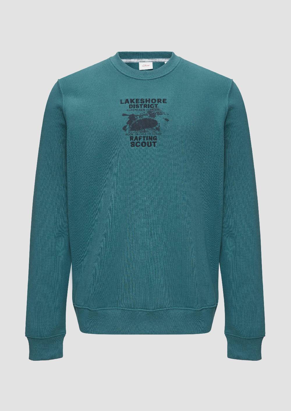 s.Oliver Sweatshirt mit Stickerei aus weichem Baumwollmix Zeitlich begrenztes Angebot
