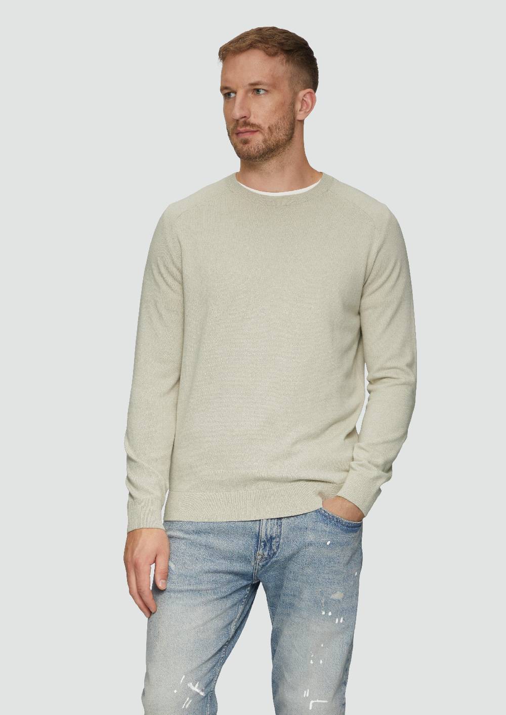 s.Oliver Strickpullover mit Raglanärmeln Saisonale Angebote