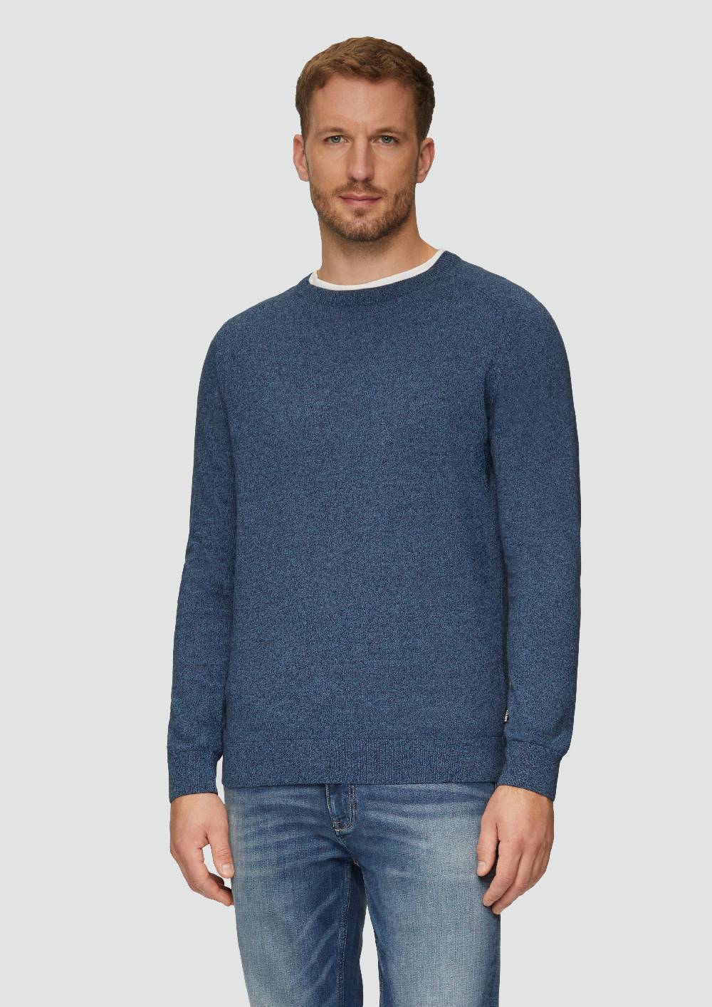 s.Oliver Strickpullover mit Raglanärmeln Räumungsverkauf