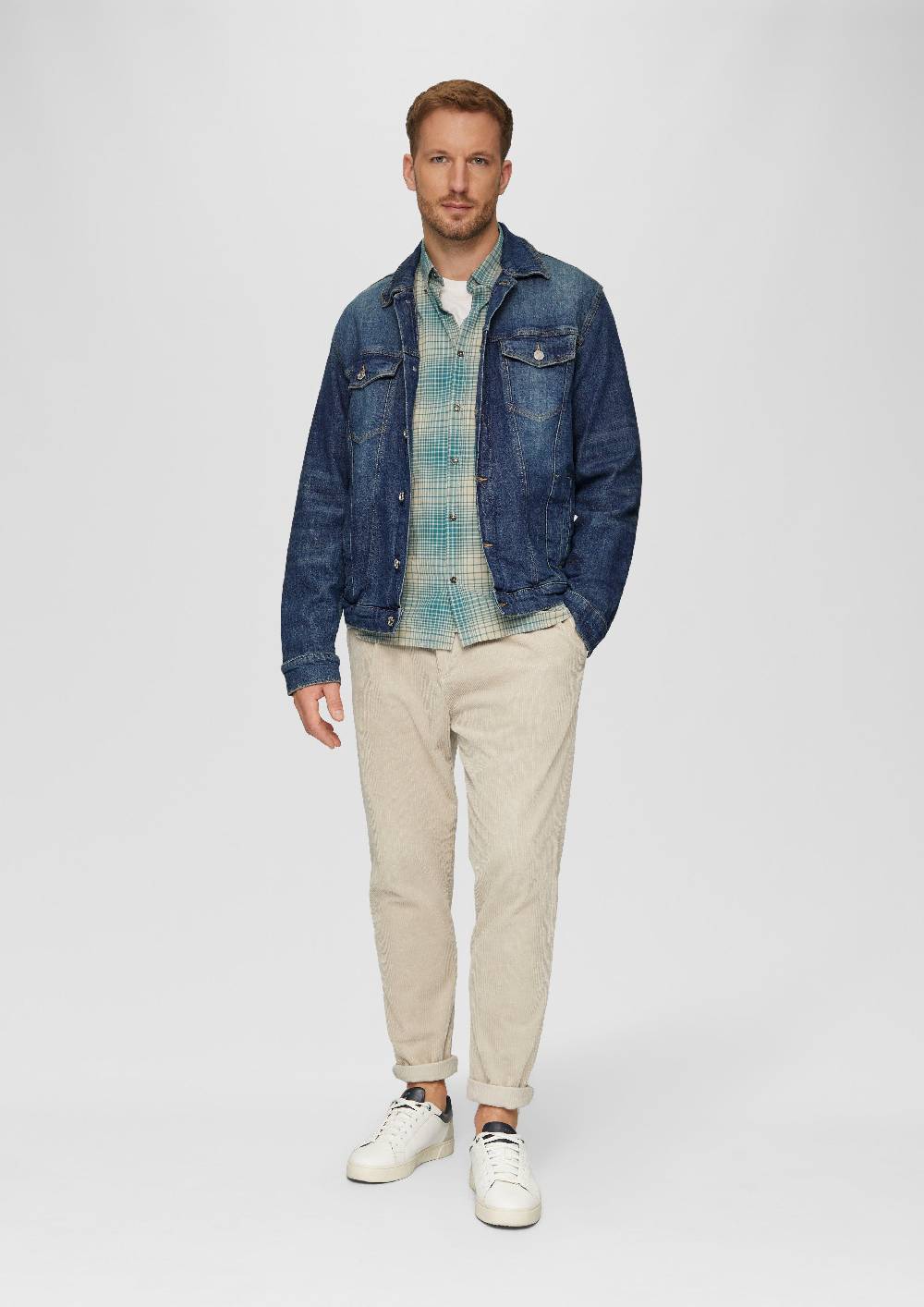 s.Oliver Jeansjacke aus Baumwollstretch Tägliche Deals