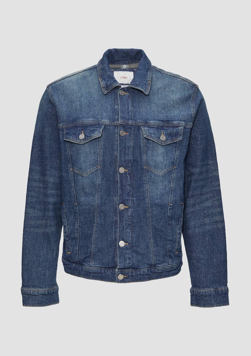 s.Oliver Jeansjacke aus Baumwollstretch Tägliche Deals