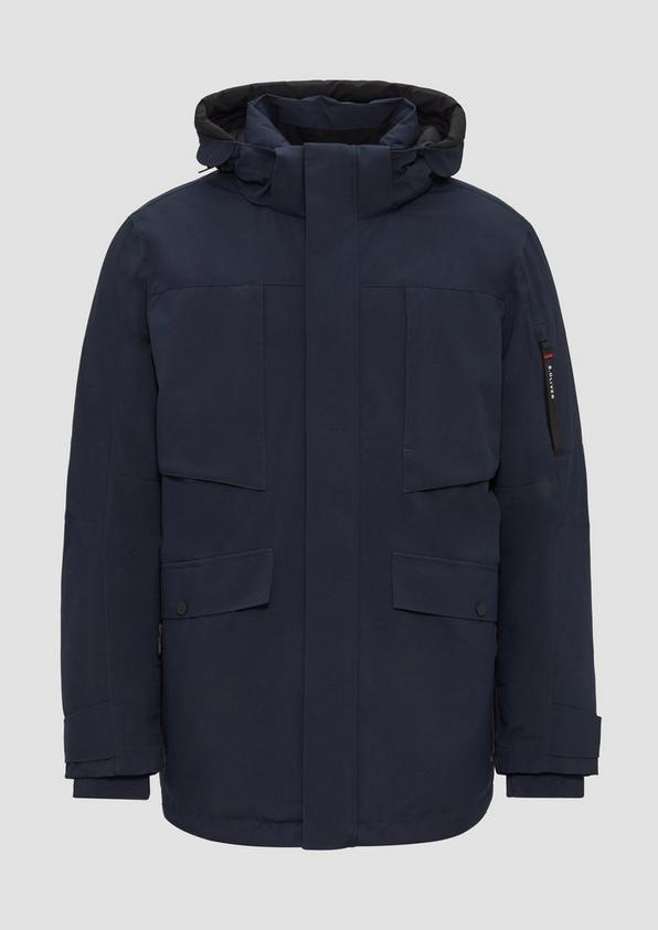 s.Oliver Wasserabweisender Parka mit abnehmbarer Kapuze und weichem Griff Riesige Ersparnisse