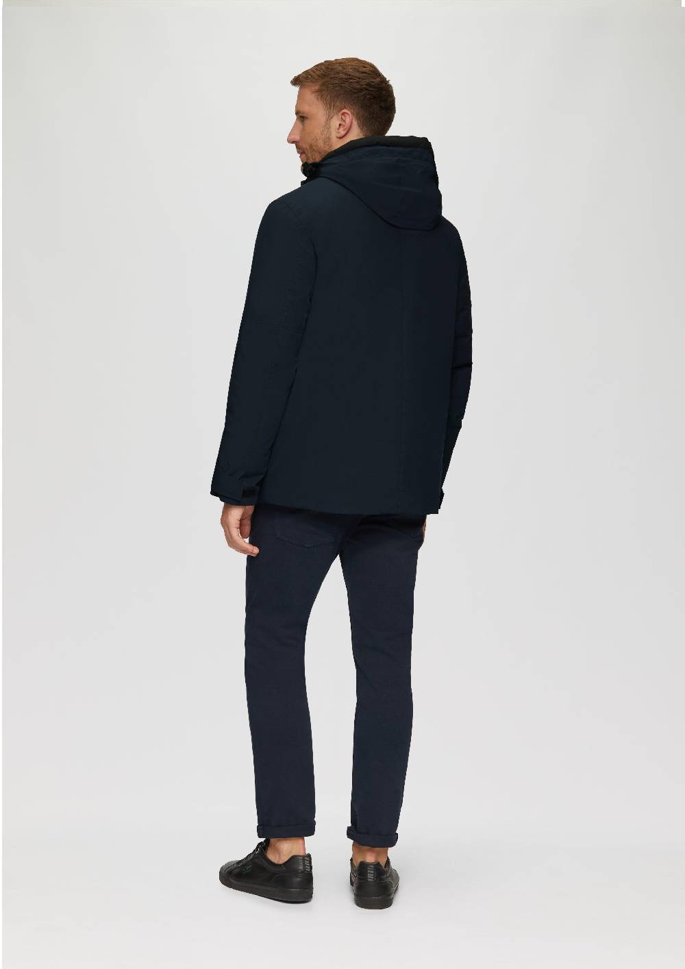 s.Oliver Wasserabweisende Jacke mit Kapuze und Zip-Details VIP-Rabatte