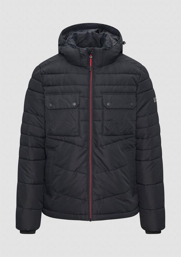 s.Oliver Gesteppte Jacke mit abnehmbarer Kapuze Begrenzte Freigabe