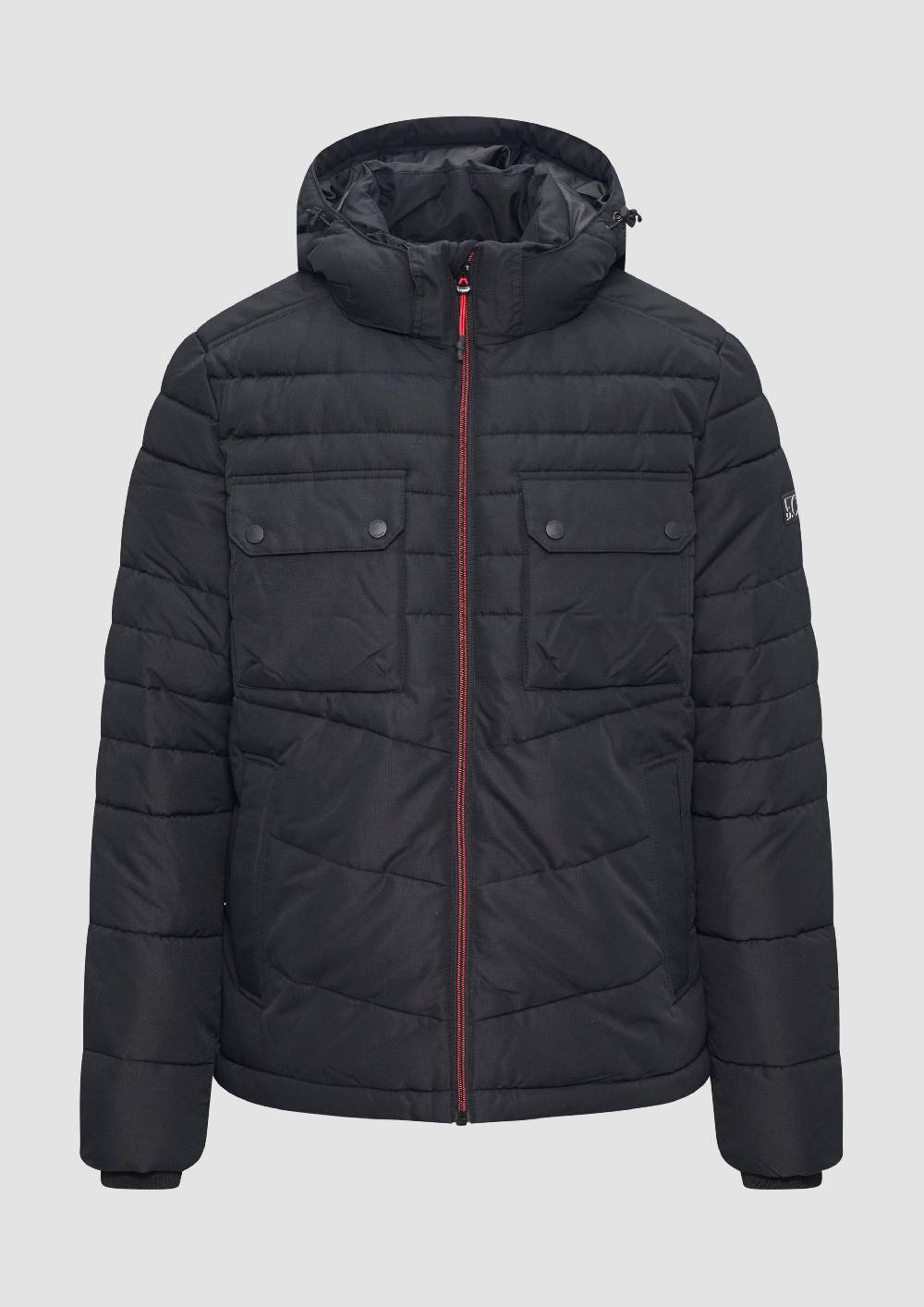 s.Oliver Gesteppte Jacke mit abnehmbarer Kapuze Begrenzte Freigabe