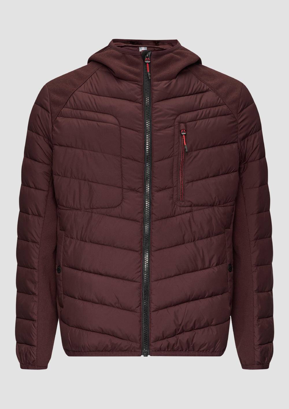s.Oliver Pufferjacke im Fabricmix mit Kontrast-Details Letzter Tag