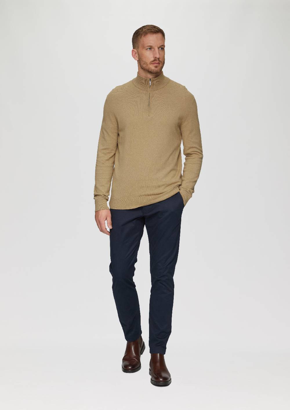 s.Oliver Strickpullover mit Stehkragen Bis zu 55% Rabatt