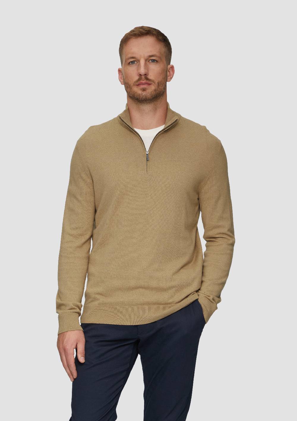 s.Oliver Strickpullover mit Stehkragen Bis zu 55% Rabatt
