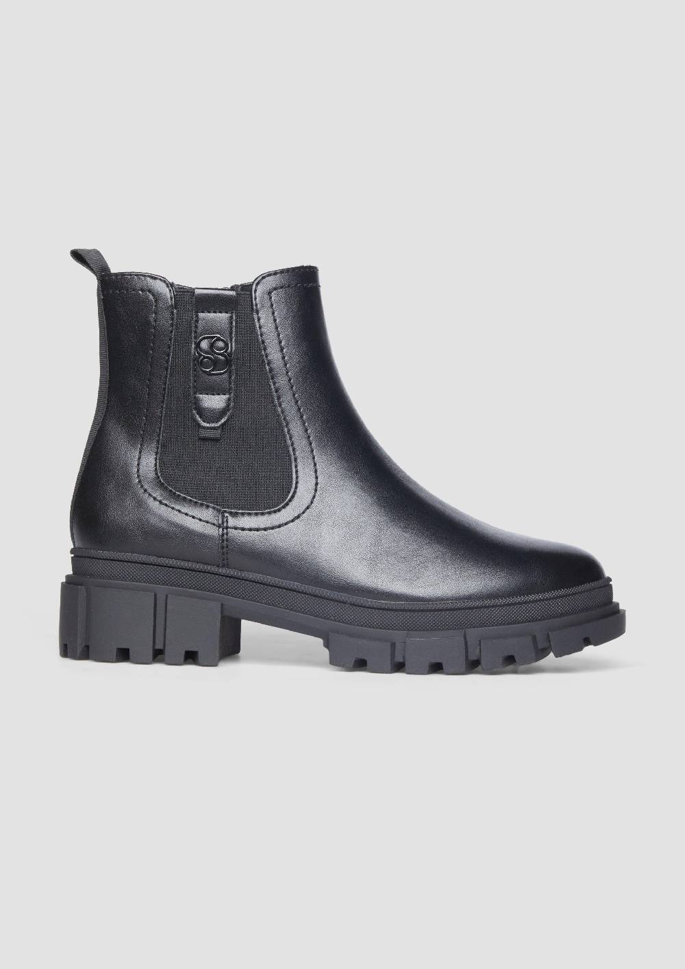 s.Oliver Chelsea Boots mit Logo-Detail zollfrei