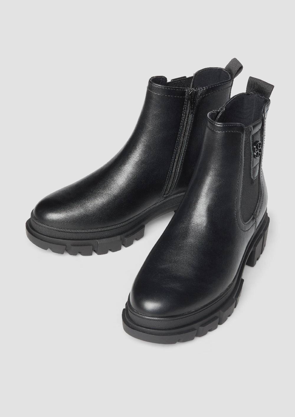 s.Oliver Chelsea Boots mit Logo-Detail zollfrei