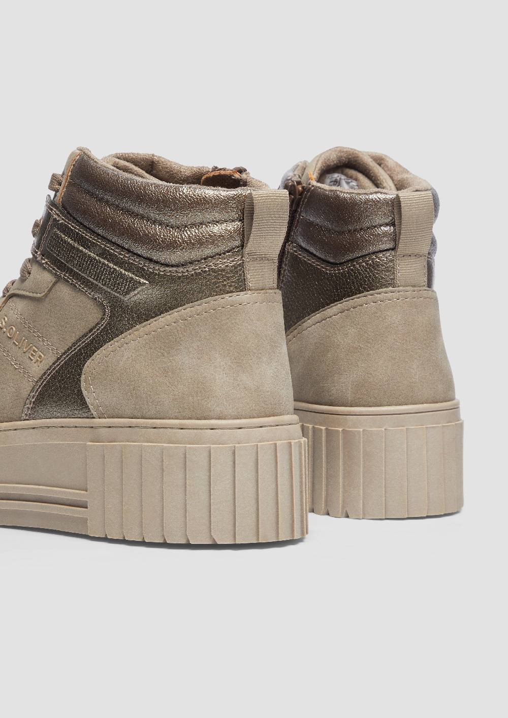 s.Oliver High Sneaker im Fabricmix Rabatte dieses Monats