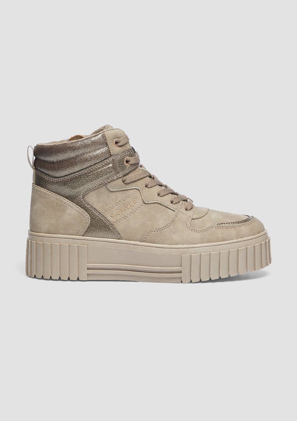 s.Oliver High Sneaker im Fabricmix Rabatte dieses Monats