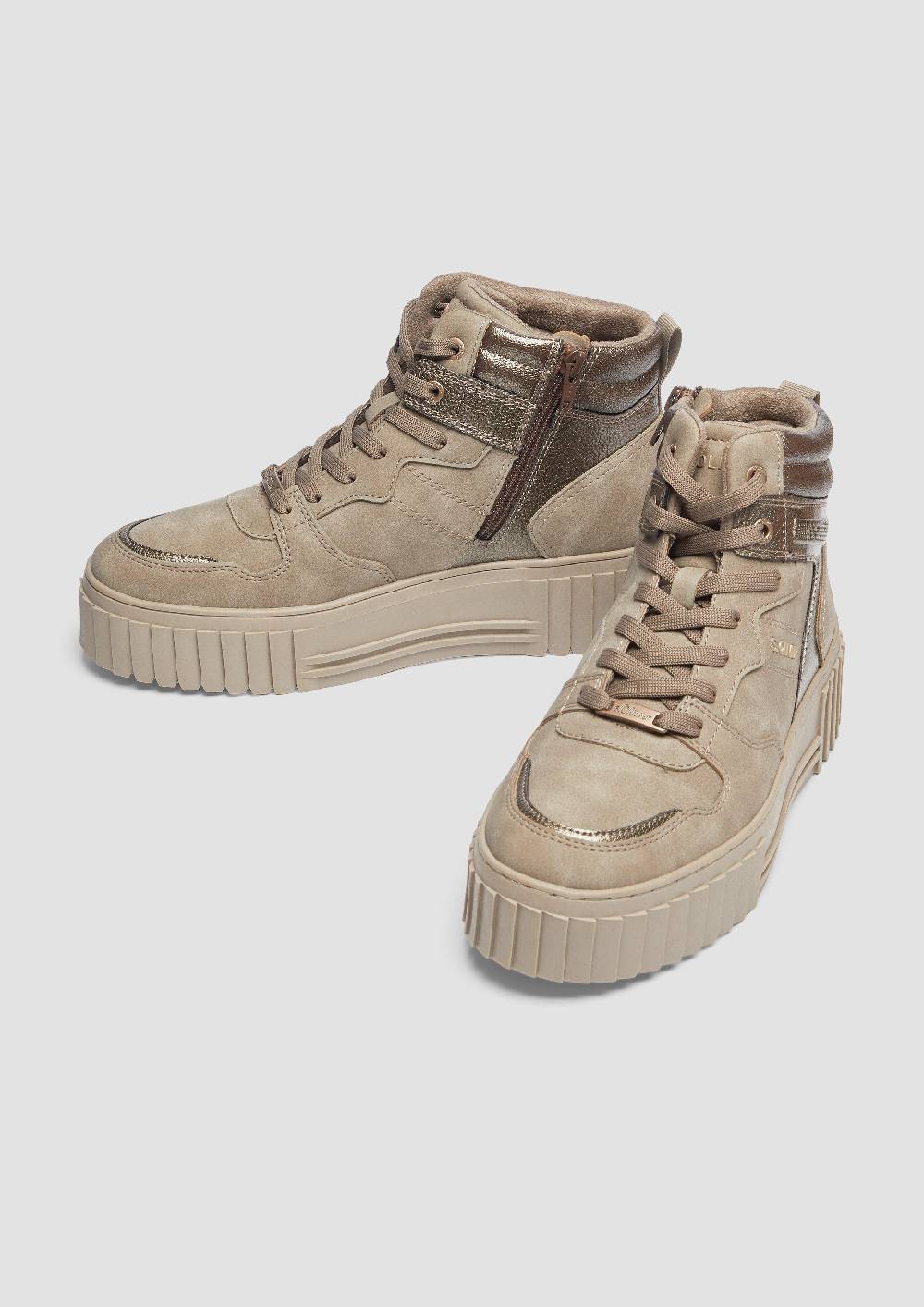 s.Oliver High Sneaker im Fabricmix Rabatte dieses Monats