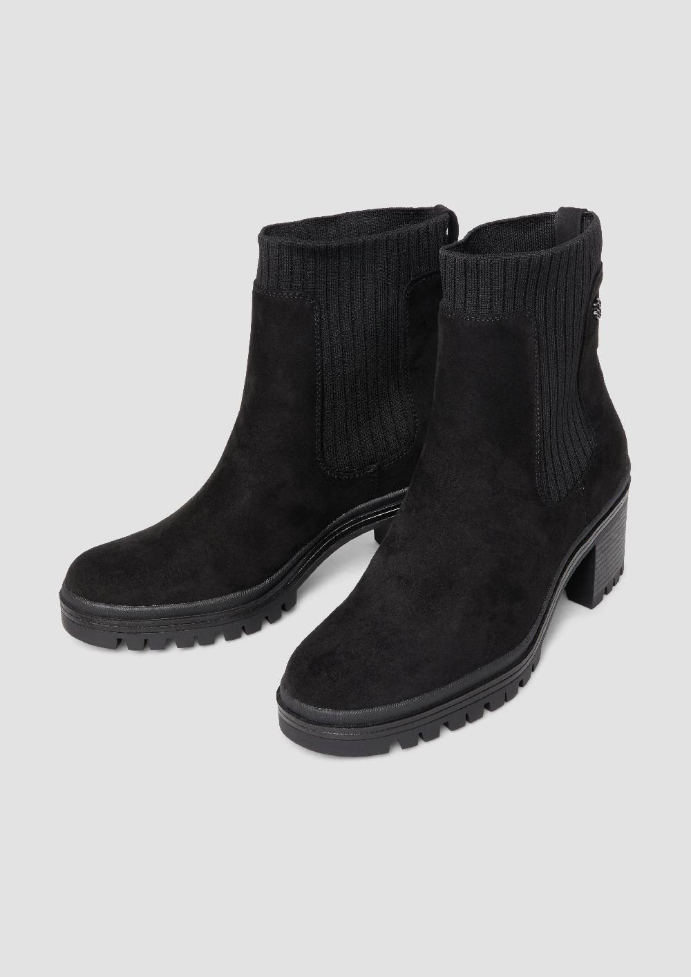 s.Oliver Stiefeletten mit Blockabsatz im Angebot