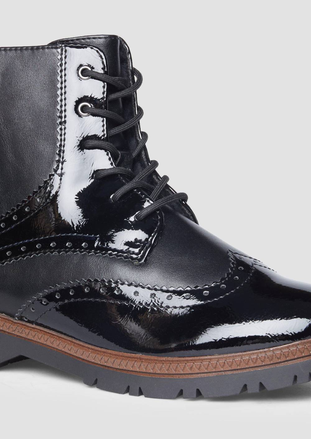 s.Oliver Stiefel mit Schnürung und Reißverschluss Günstiger Verkauf