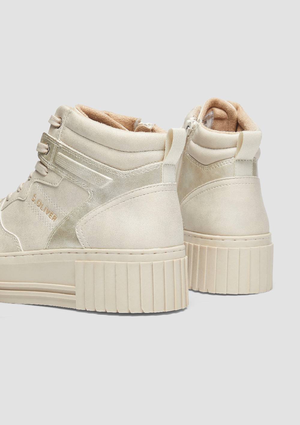 s.Oliver High Sneaker im Fabricmix Fabrikverkauf