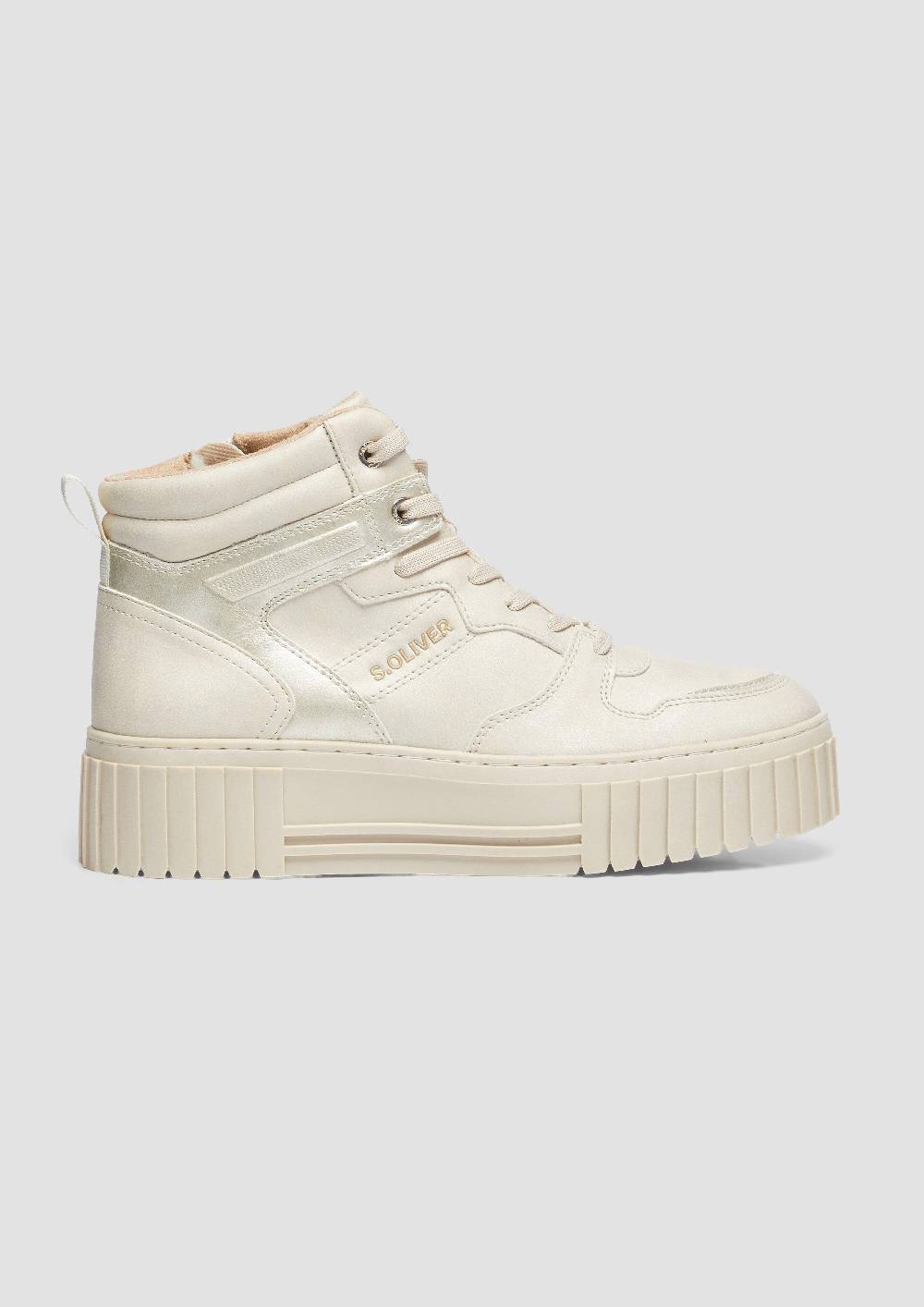 s.Oliver High Sneaker im Fabricmix Fabrikverkauf