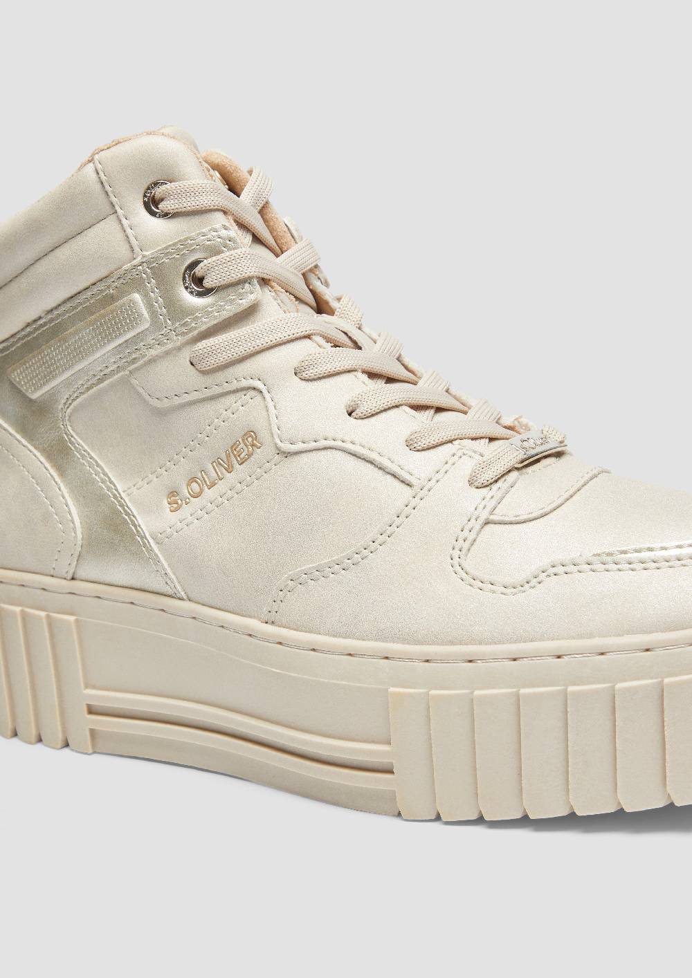 s.Oliver High Sneaker im Fabricmix Fabrikverkauf
