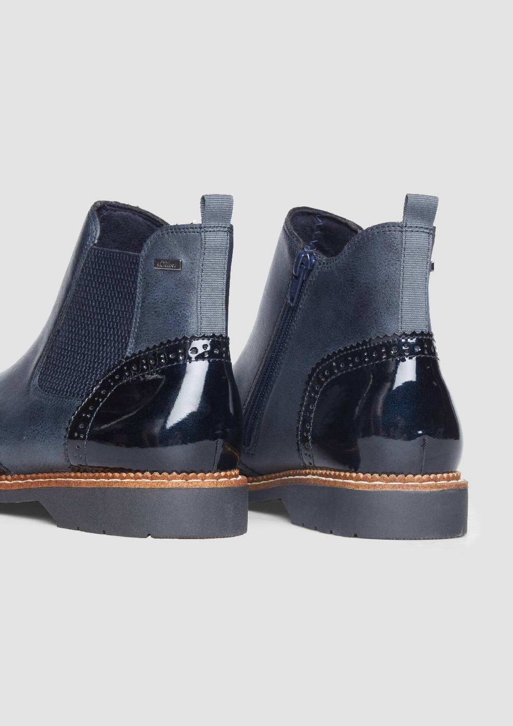 s.Oliver Chelsea-Boots aus Kunstleder Cyber Monday
