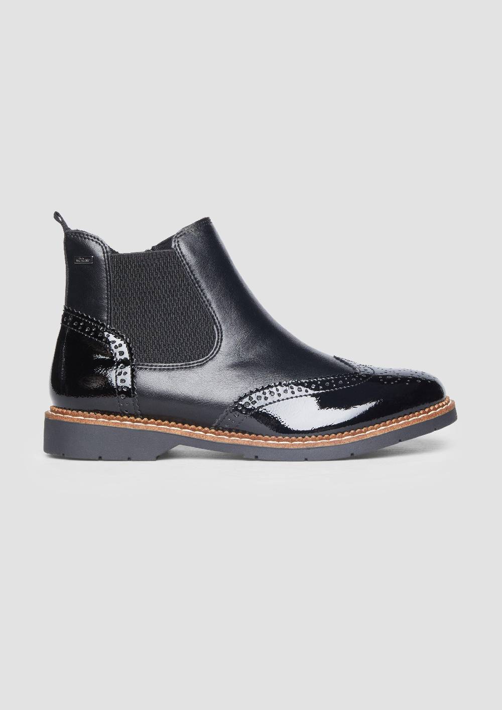 s.Oliver Chelsea-Boots aus Kunstleder Weihnachtsangebot