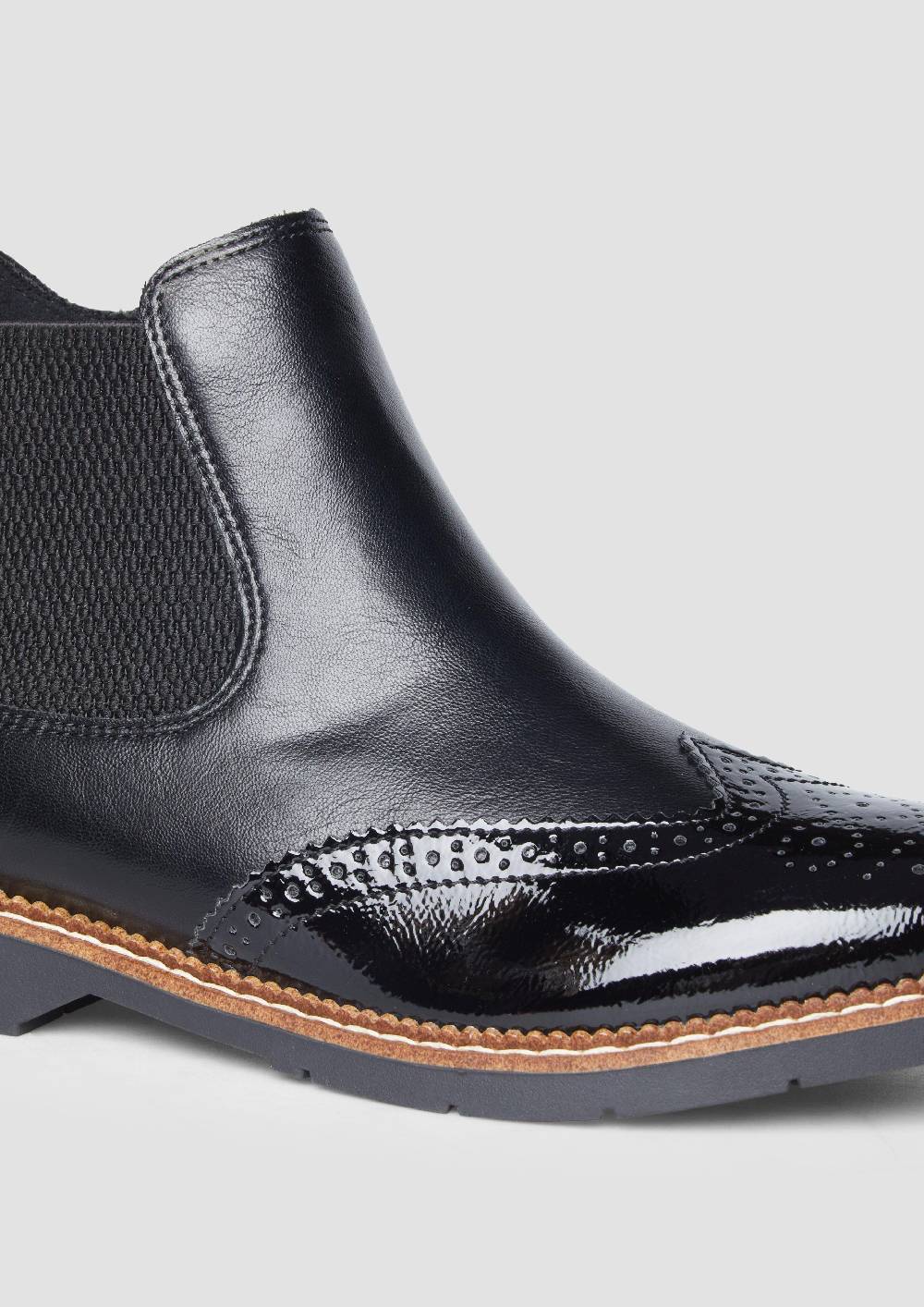 s.Oliver Chelsea-Boots aus Kunstleder Weihnachtsangebot