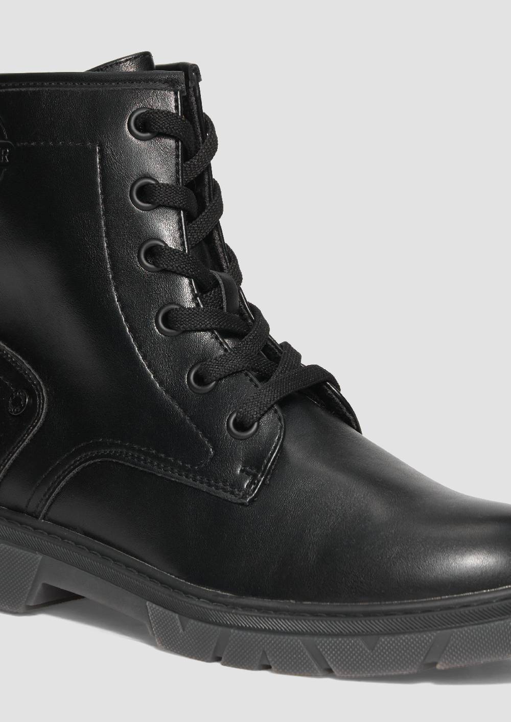 s.Oliver Stiefel mit Schnürung und Reißverschluss Osterangebot