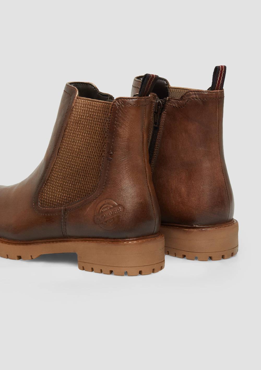 s.Oliver Chelsea Boots aus Schafsleder Vatertagsangebot