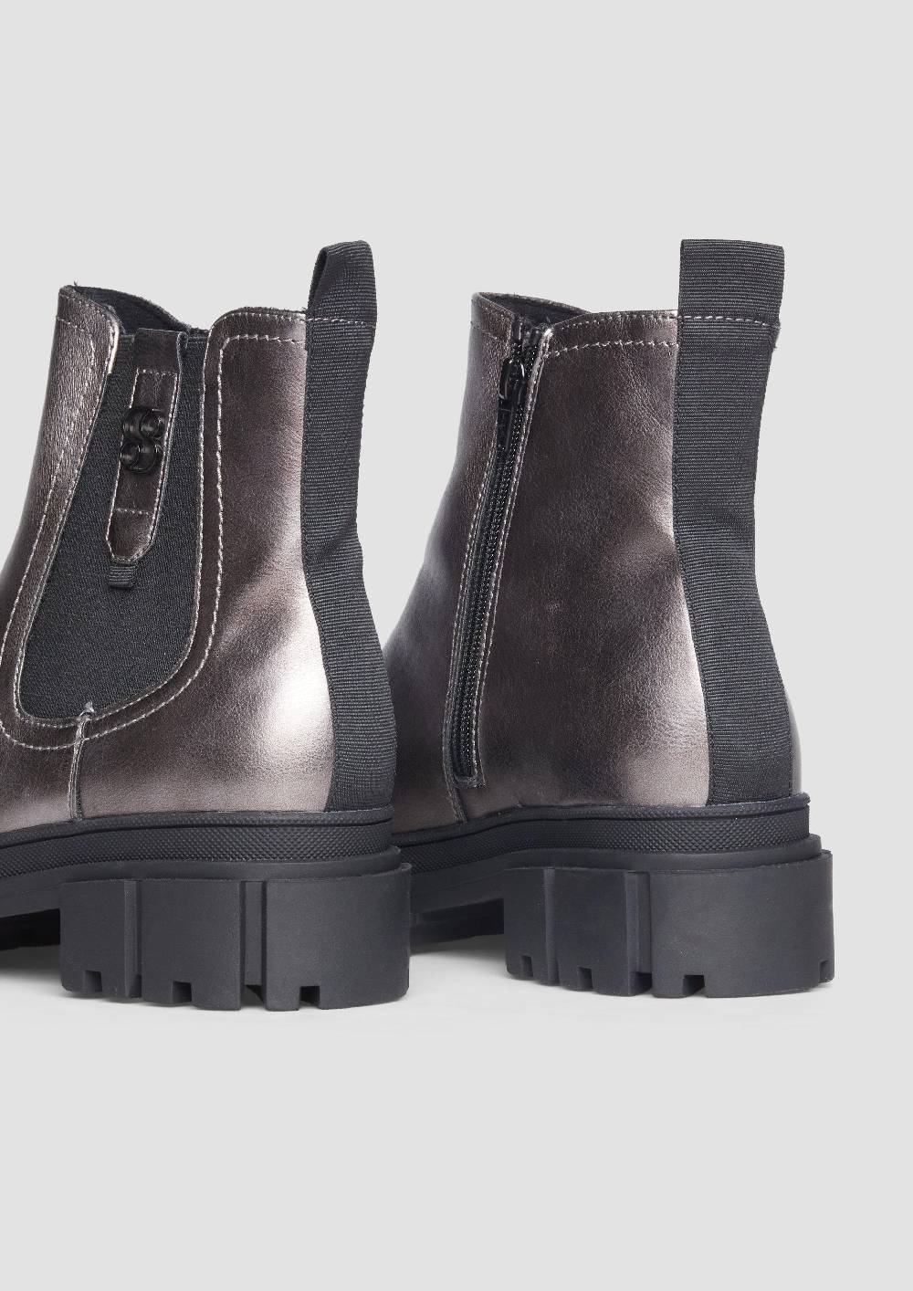 s.Oliver Chelsea Boots mit Logo-Detail Online Outlet