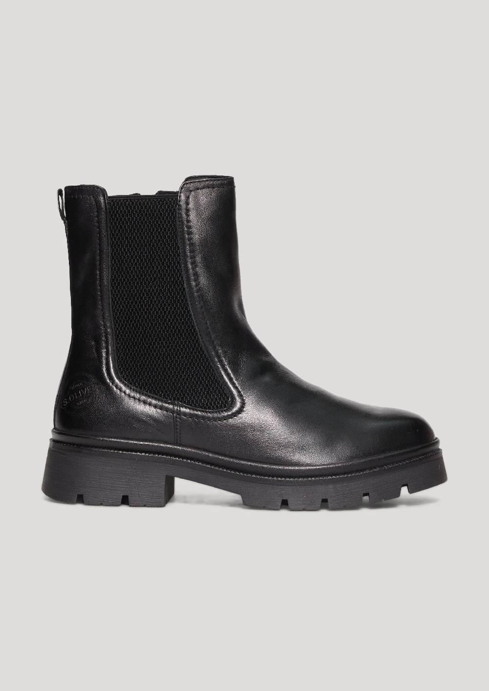 s.Oliver Chelsea Boots aus Schafsleder Zeitlich begrenztes Angebot