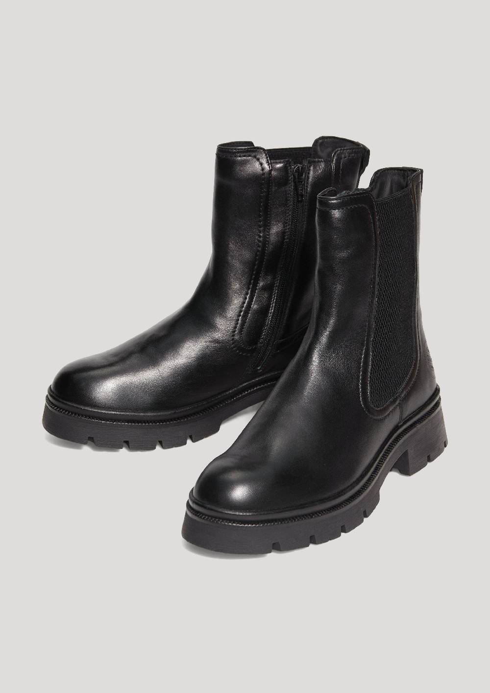 s.Oliver Chelsea Boots aus Schafsleder Zeitlich begrenztes Angebot