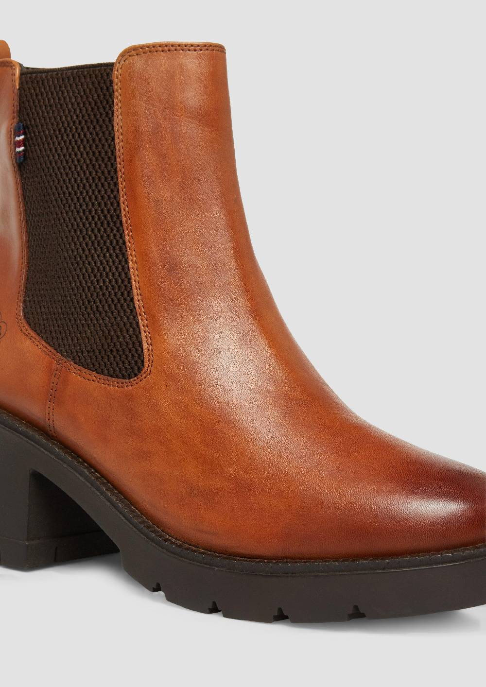 s.Oliver Chelsea-Boots aus Leder Kauf eins, bekomm eins gratis